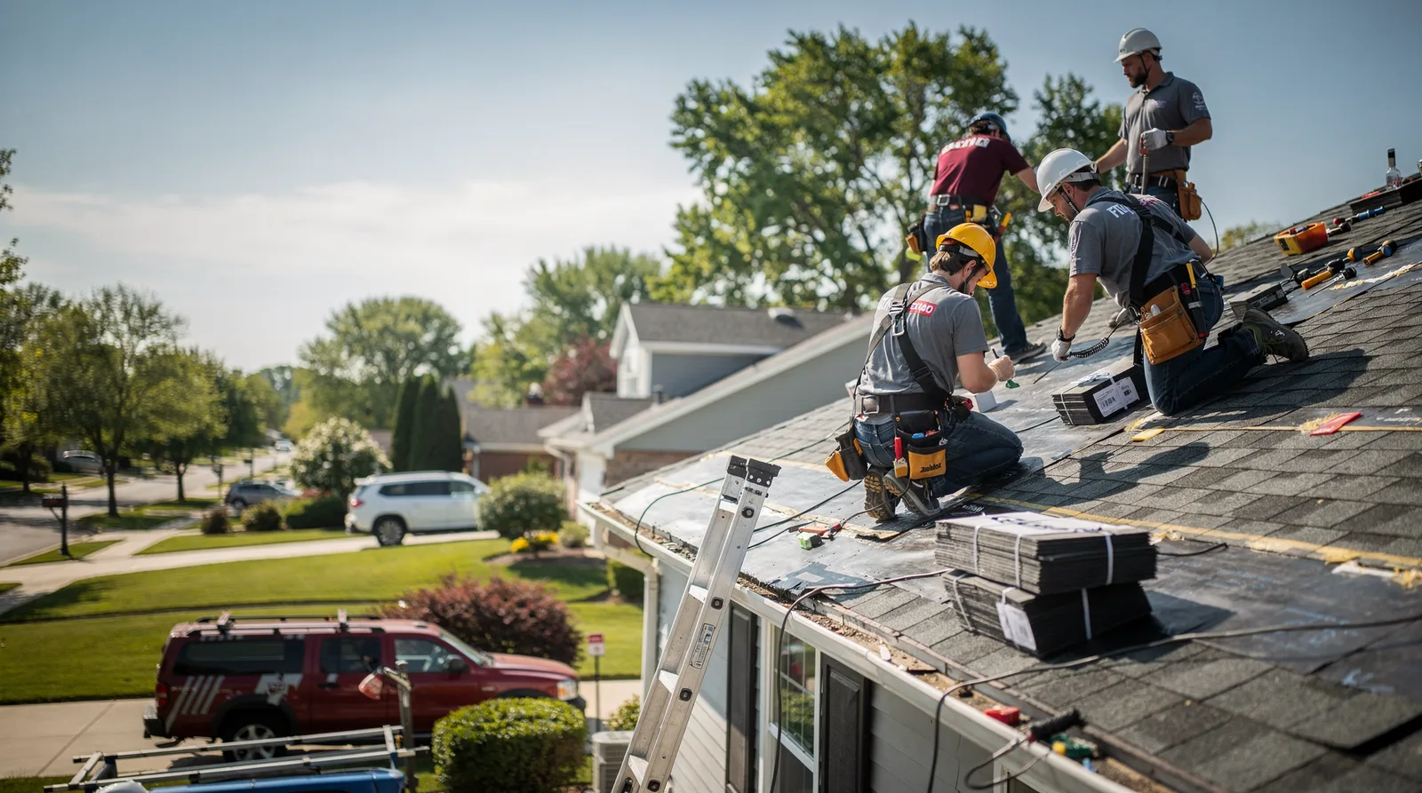 Roof Repair in Howland, ME around you